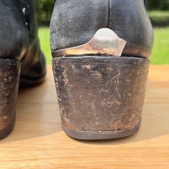 Jeffery West Muse HELTER SKELTER Front Seam Leather Chelsea Boots Size 11 - Picture 8 of 13